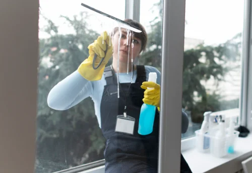 Nettoyage de vitres intérieures et extérieures à Treban